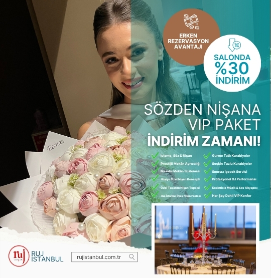 SÖZDEN NİŞANA VIP PAKET